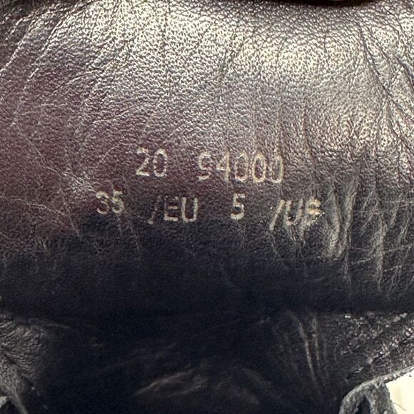 Axel Arigato Suede Platform Sneakers Women's Black Size 35/5 - Picture 9 of 9